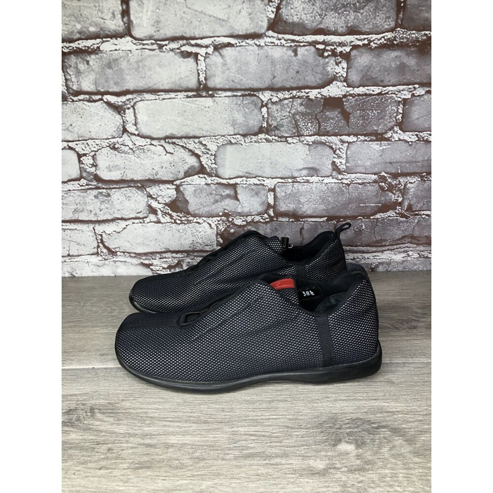 Prada Sport Black Mesh Synthetic Drawstring Driving Shoes Women Sz 38.5EU/8M US - Picture 14 of 16